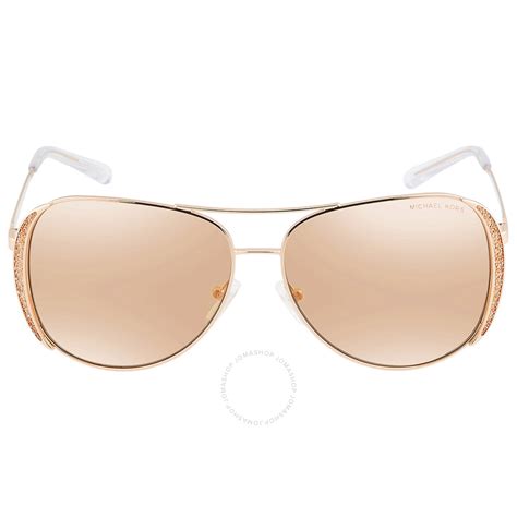 michael kors rose gold sunglasses mk1014|Women's Rose Gold Designer Sunglasses .